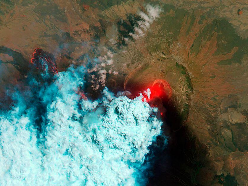 Nabro Volcano erupts in June 2011
