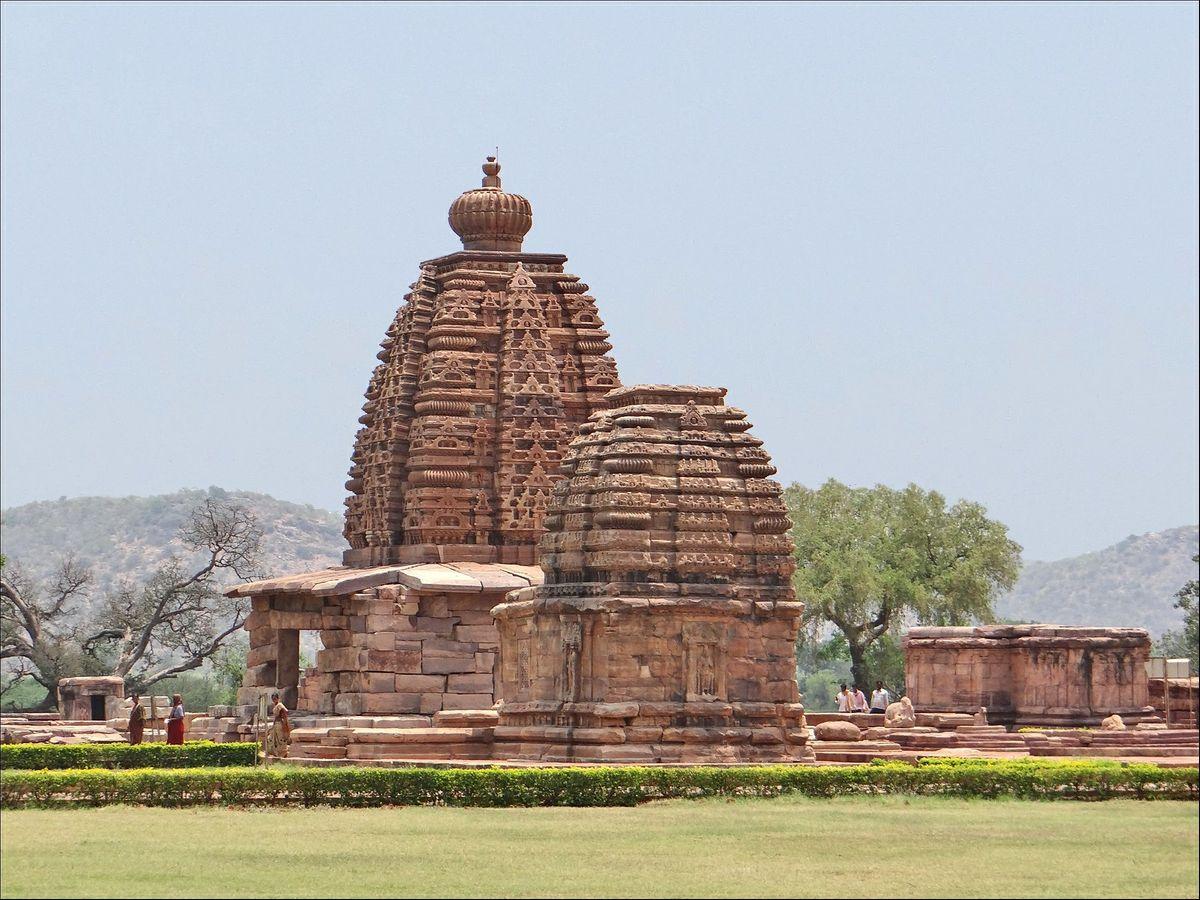 One of the elaborate Pattadakal Temples