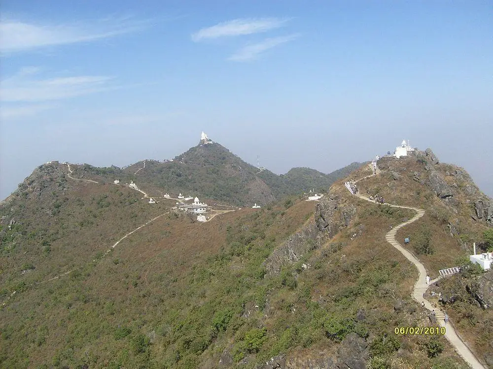 Shikharji on Parasnath Hill