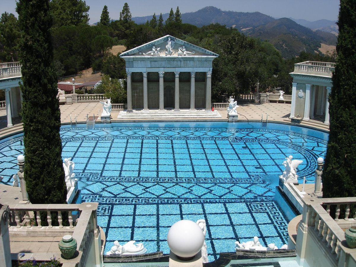 In Hearst Castle