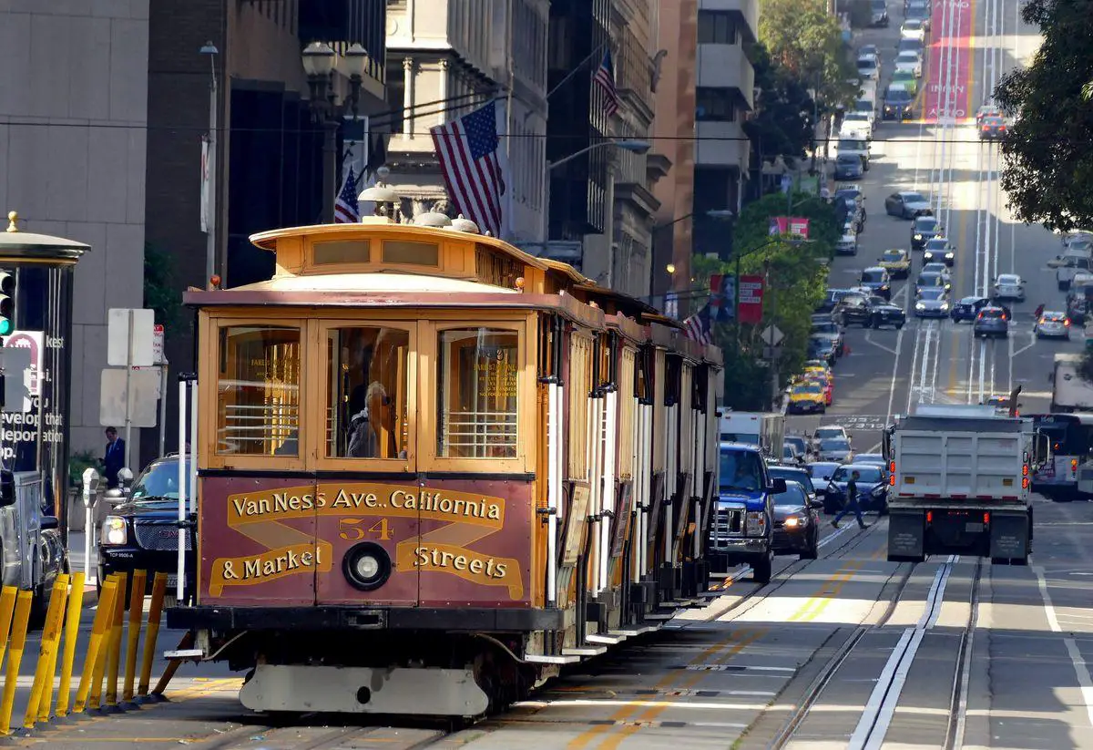 San Francisco cable car