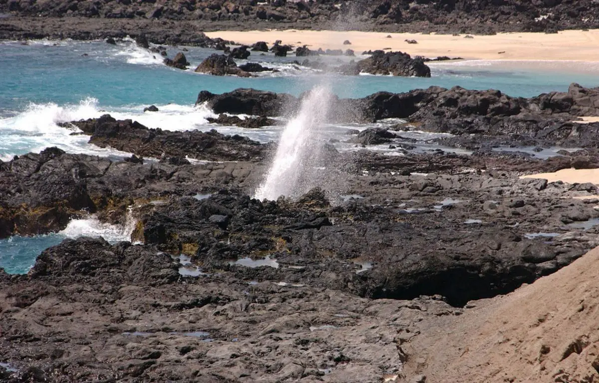 Hummock Point Blowhole, Ascension Island