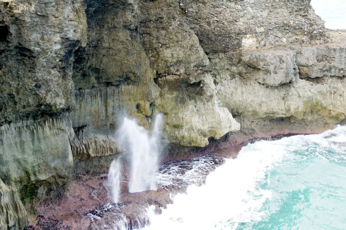 The Spout in Barbados