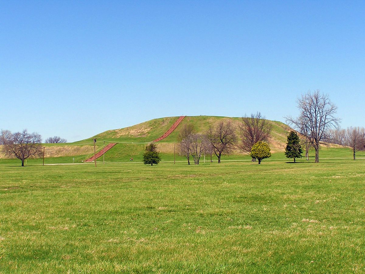 Monks Mound in Cahokia