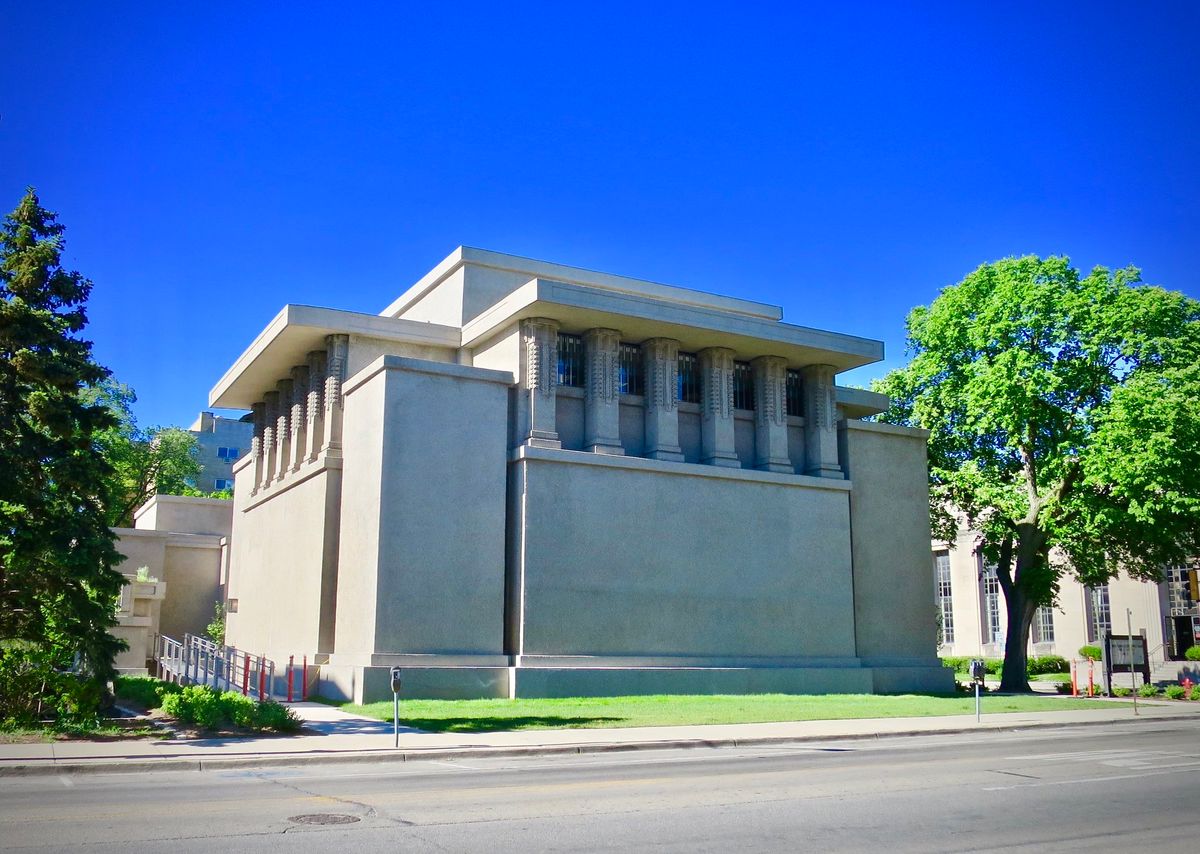 Unity Temple in Oak Park