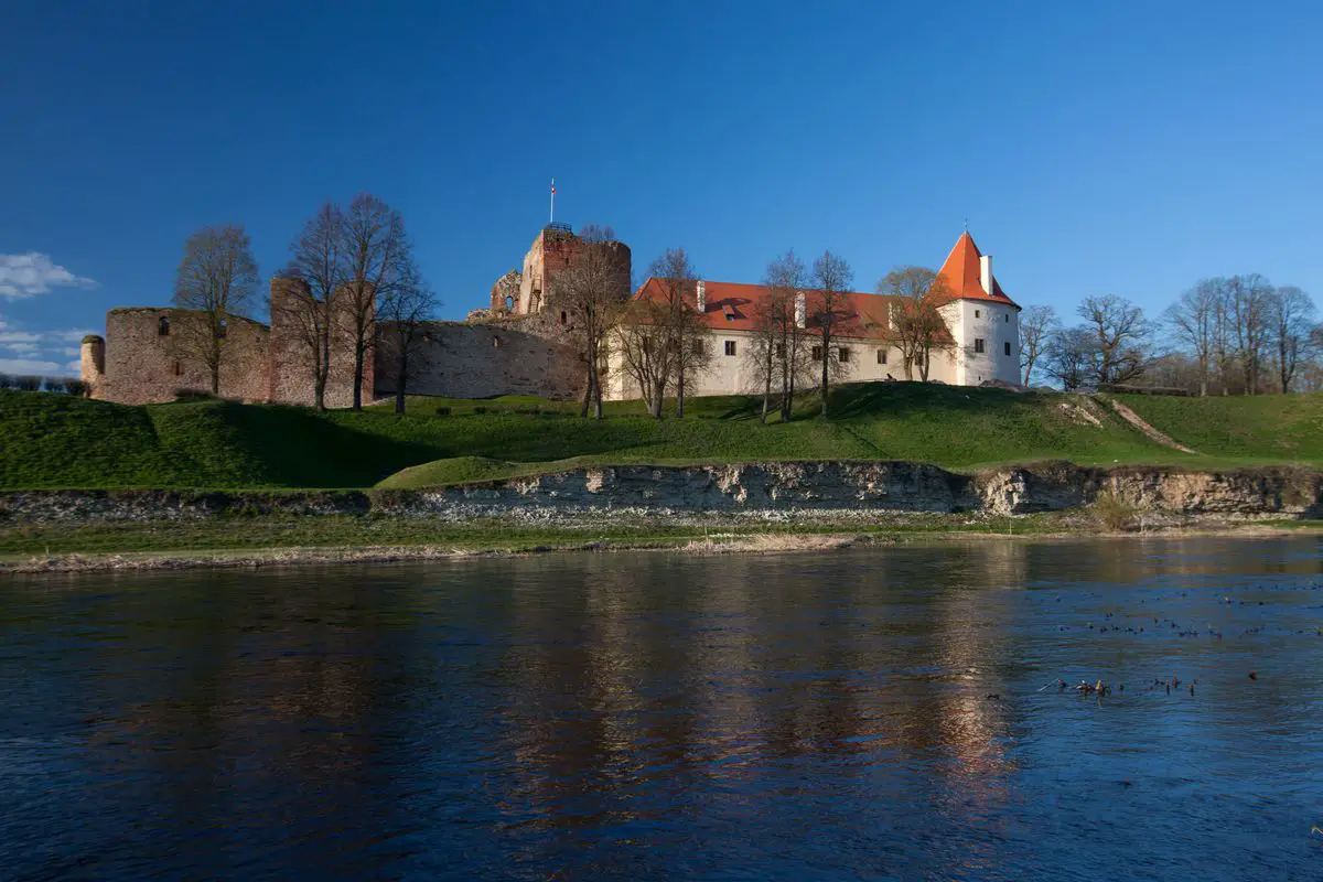 Bauska medieval castle and ducal palace