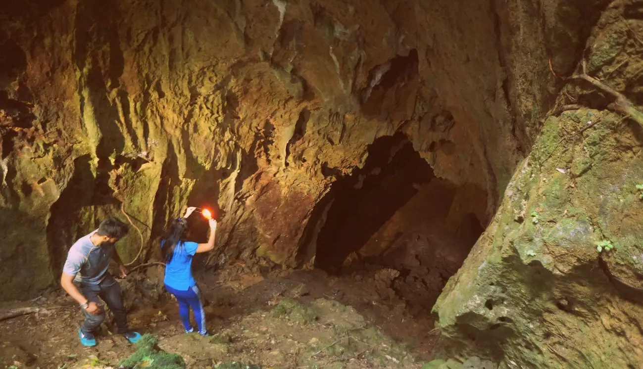 In Tamana Caves