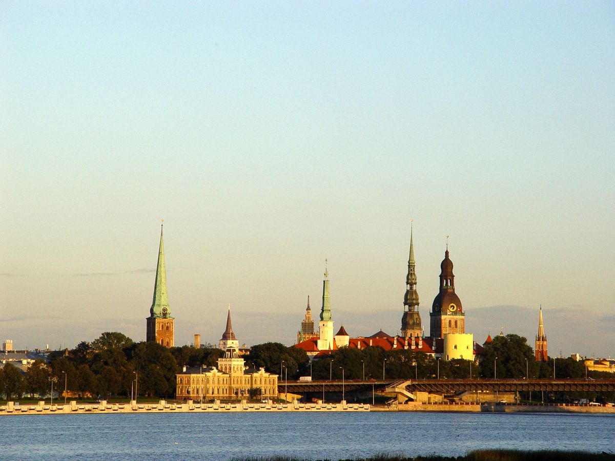 Old Riga skyline