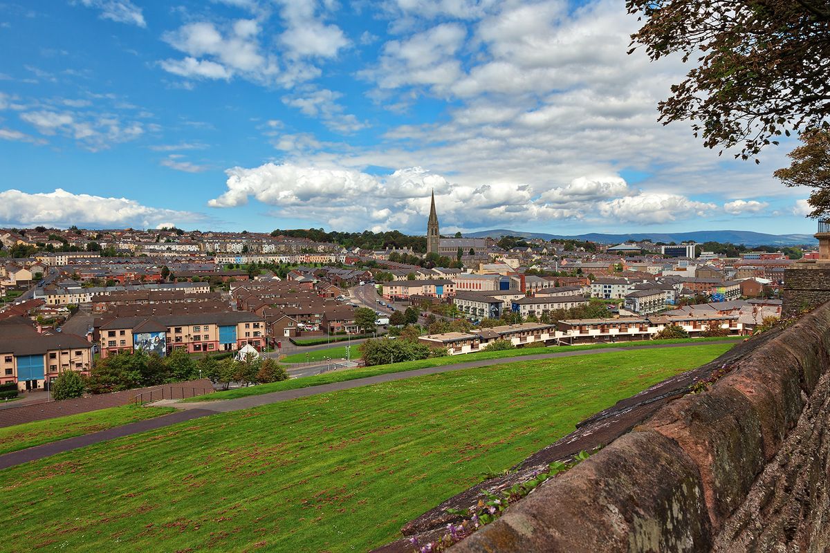 Derry City from walls