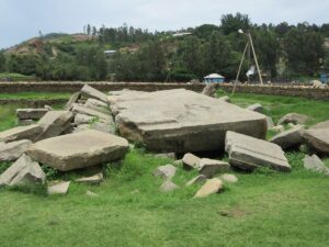 Nefas Mawcha - collapsed tomb