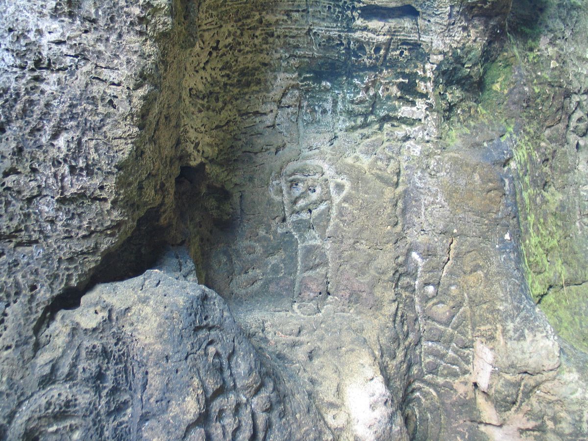 Cueva del Indio near Arecibo, petroglyphs