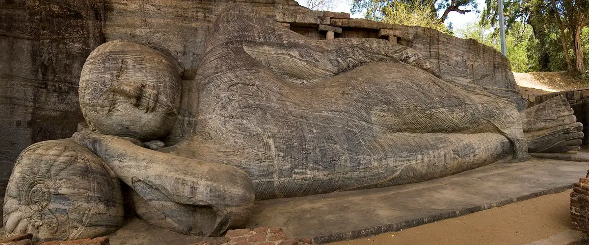 Gal Vihara, one of giant Buddha statues