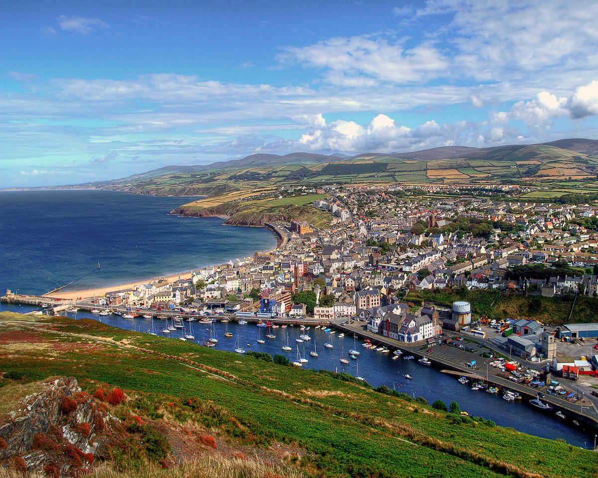 Peel town, Isle of Man