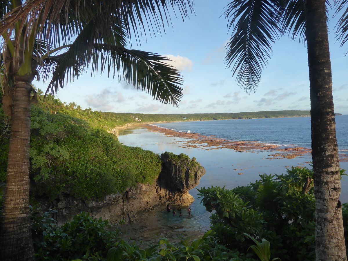 Landscape near Tamakautoga, Niue