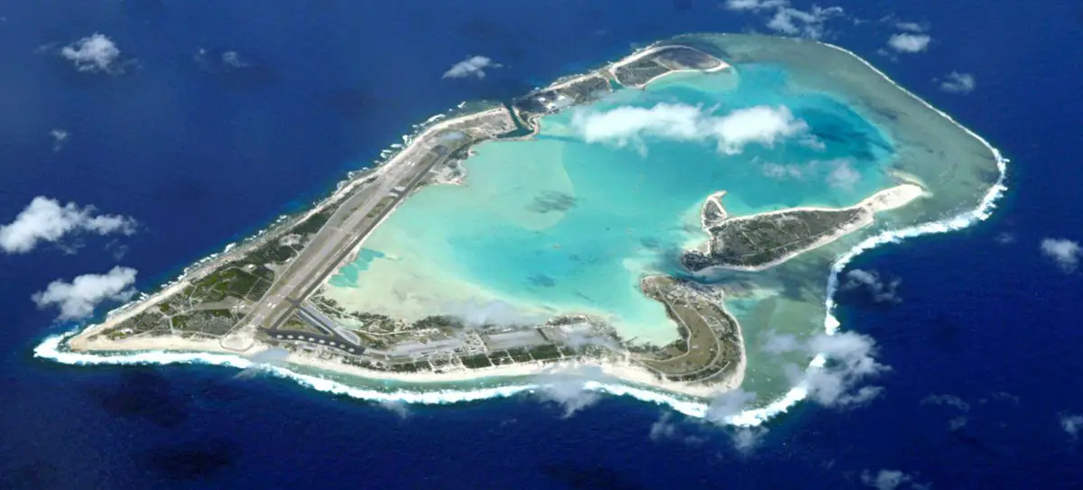 Wake Island from air in 2009