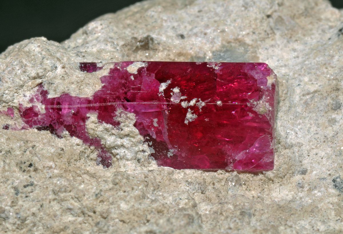 Red beryl from Ruby Violet claims