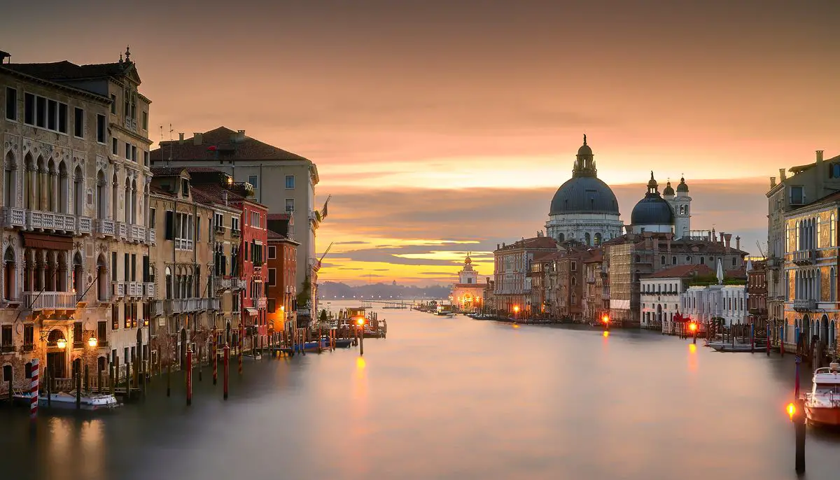 Venice, Grand Canal from Ponte dell'Accademia