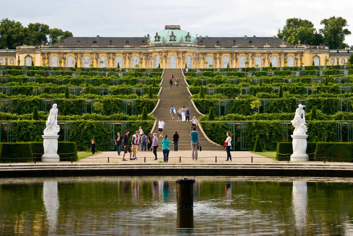 Sanssouci Palace, vineyard terraces