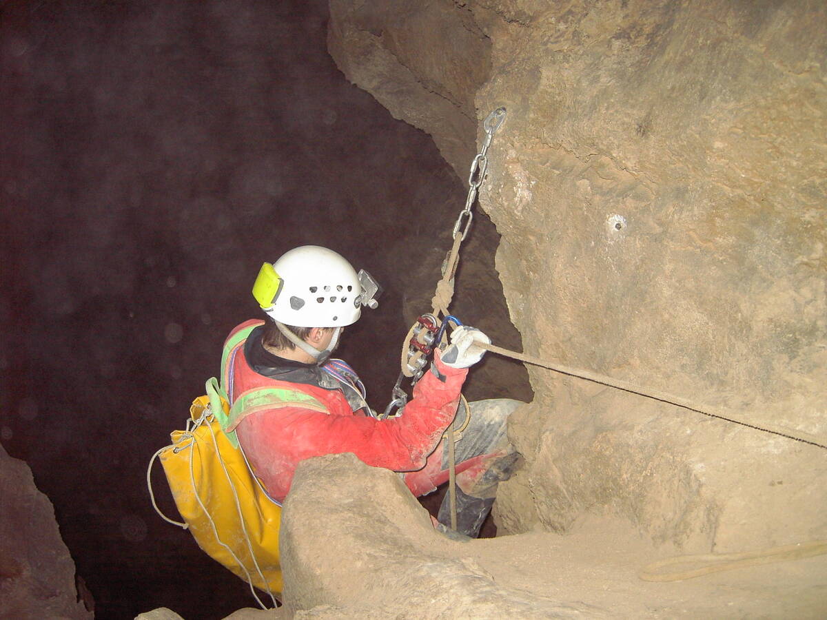Descent into Hirlatz Cave