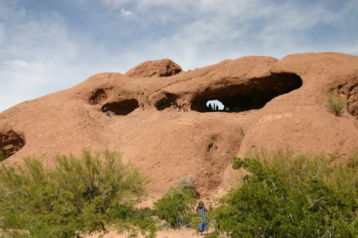 Hole-in-the-Rock in Papago Park