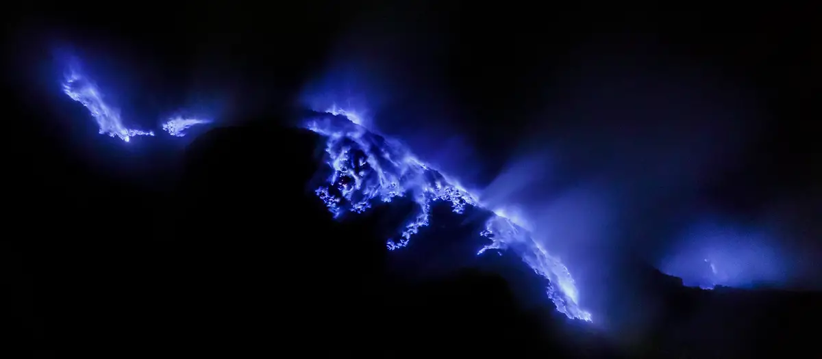 The blue fire of Kawah Ijen