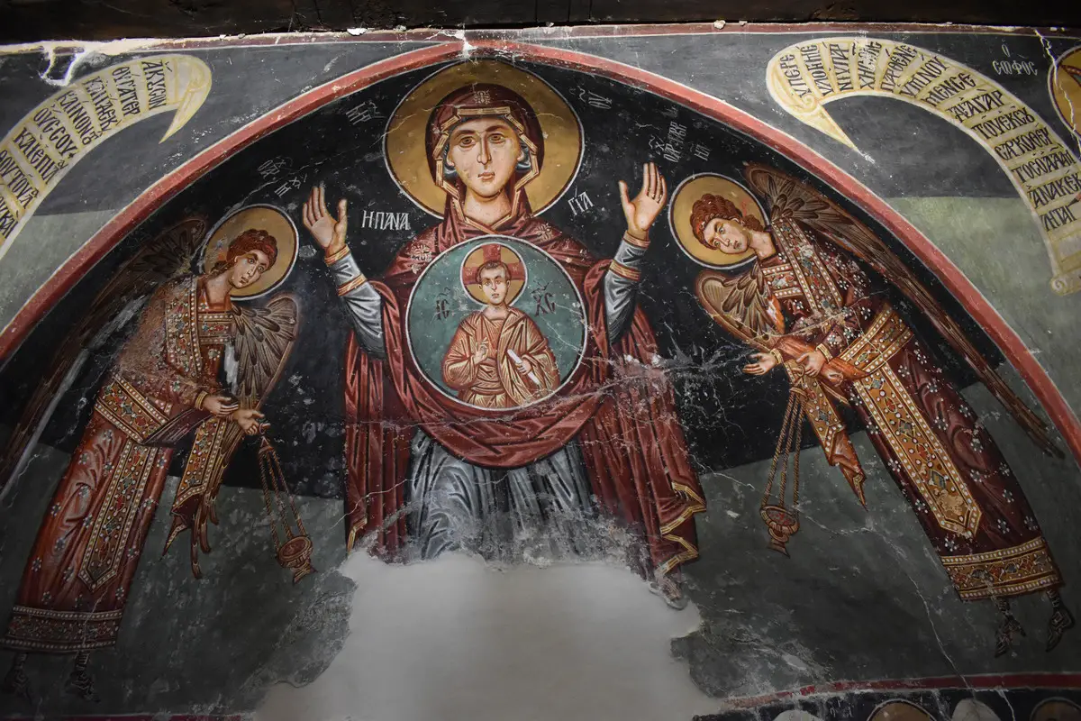 Pedoulas St. Michael Church, fresco