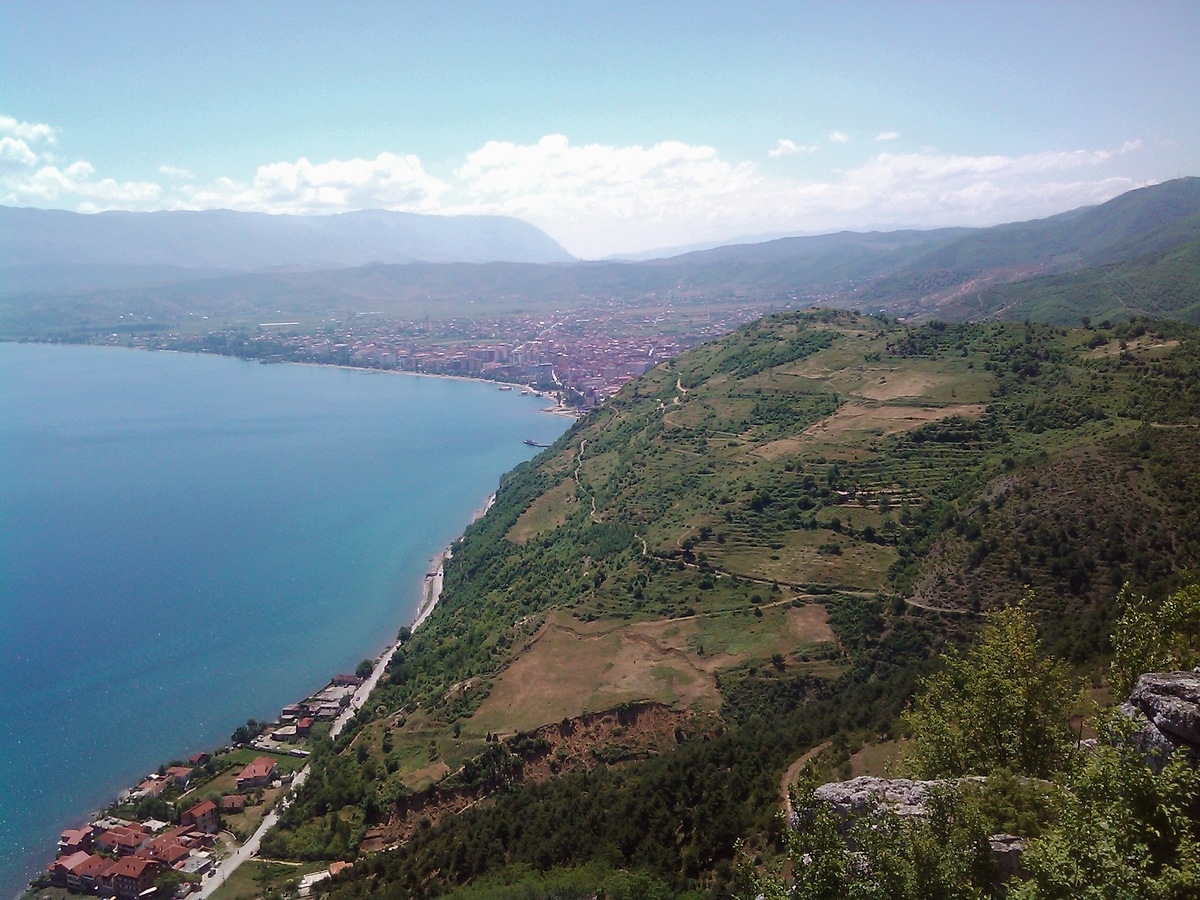Lake Ohrid and Pogradec, Albania