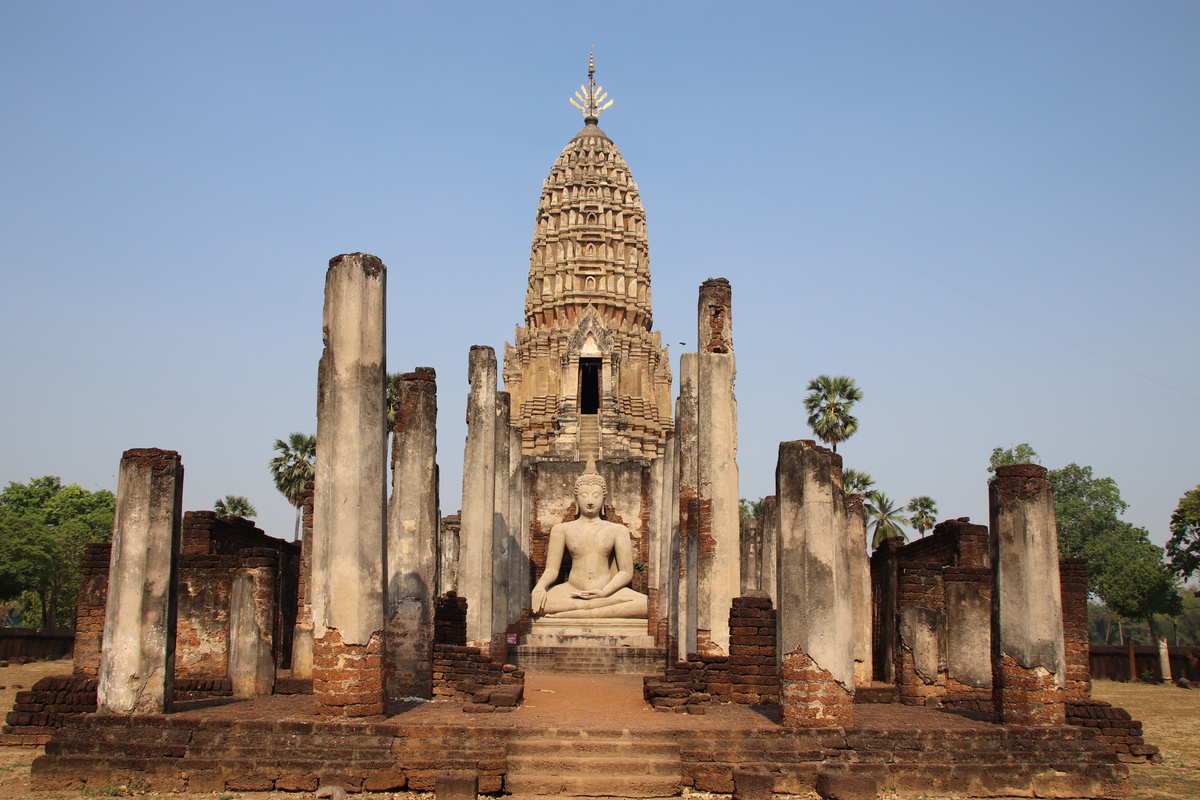 Wat Phra Si Rattana Mahathat in Si Satchanalai