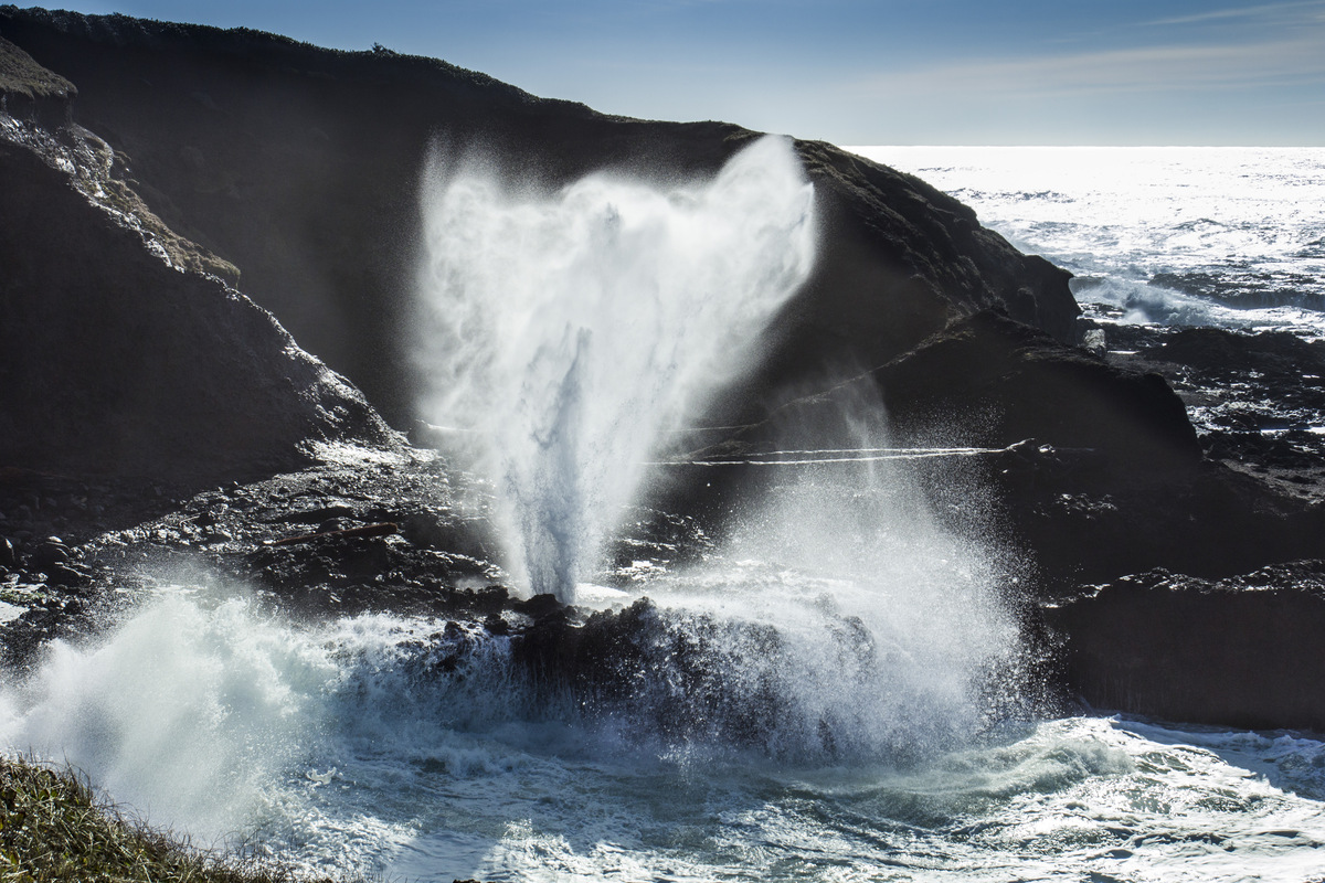 Spouting Horn at Cook's Chasm