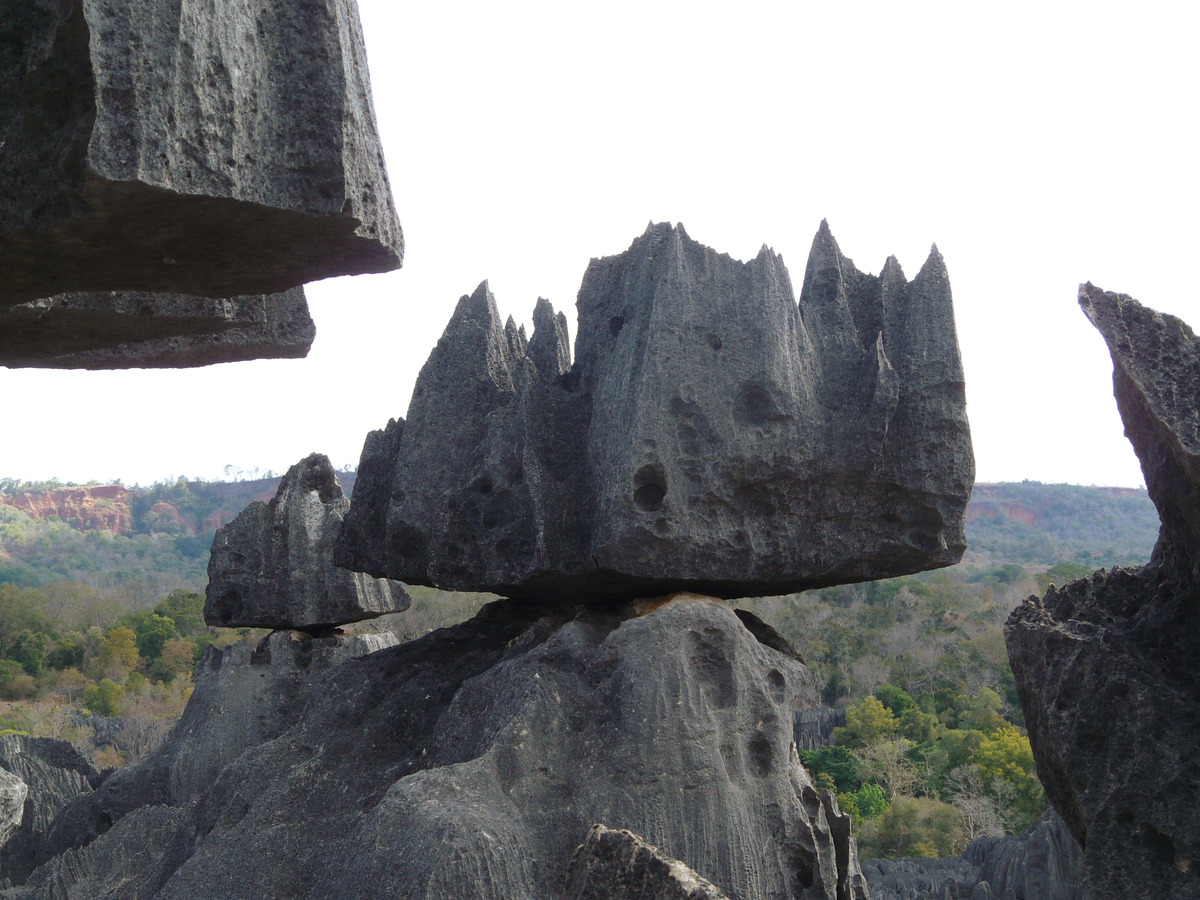 Unusual formations in Tsingy de Bemaraha