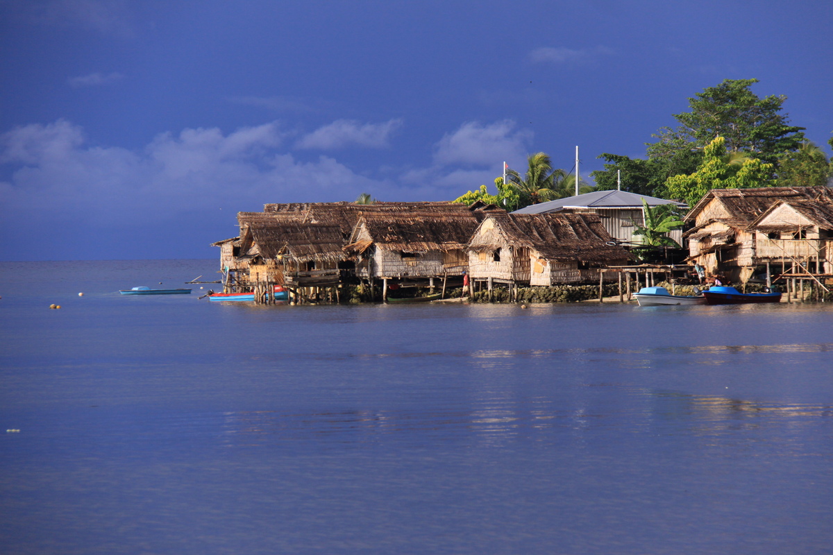 Village in Malaita, Solomon Islands