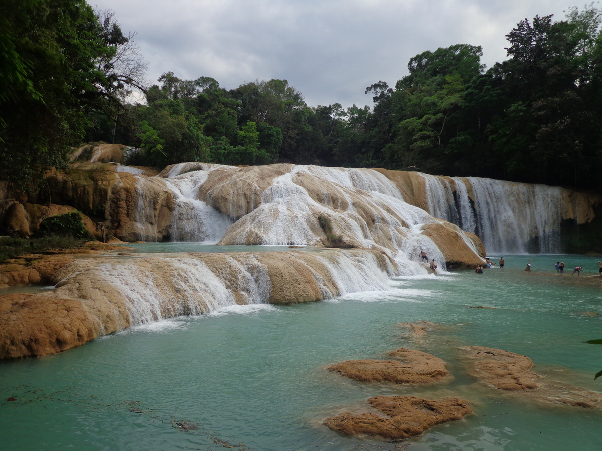 Agua Azul, the 1st cascade