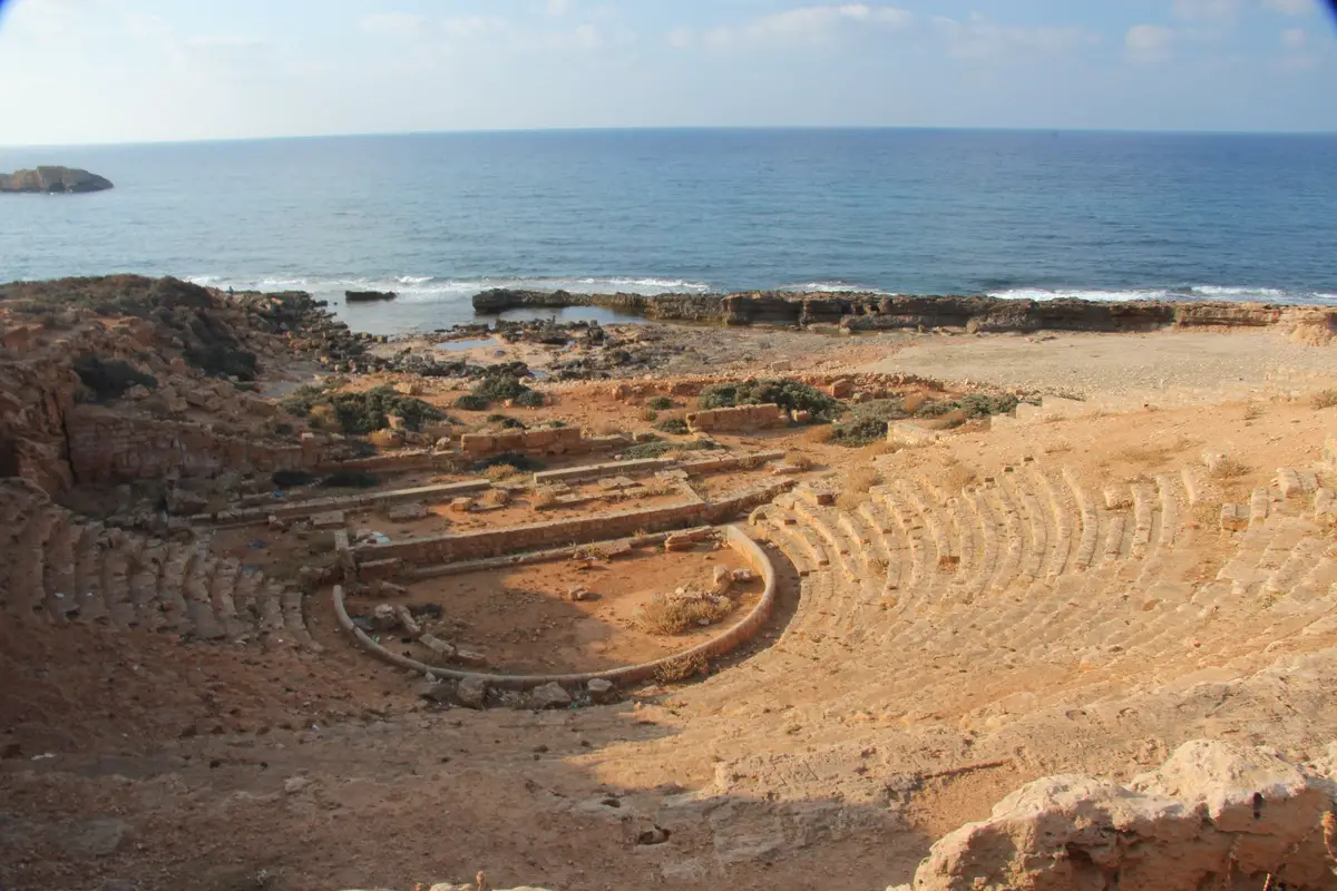Theater in Apollonia, Libya