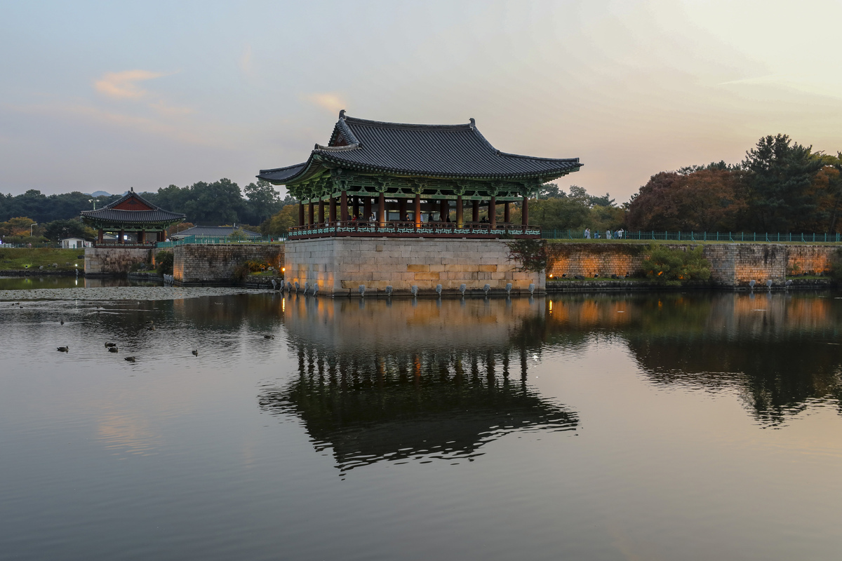 Building in Donggung Palace, Gyeongju