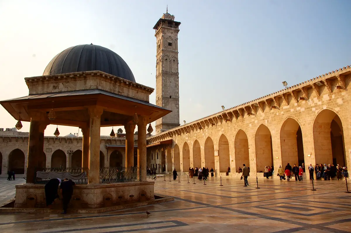 Great Mosque of Aleppo in 2006