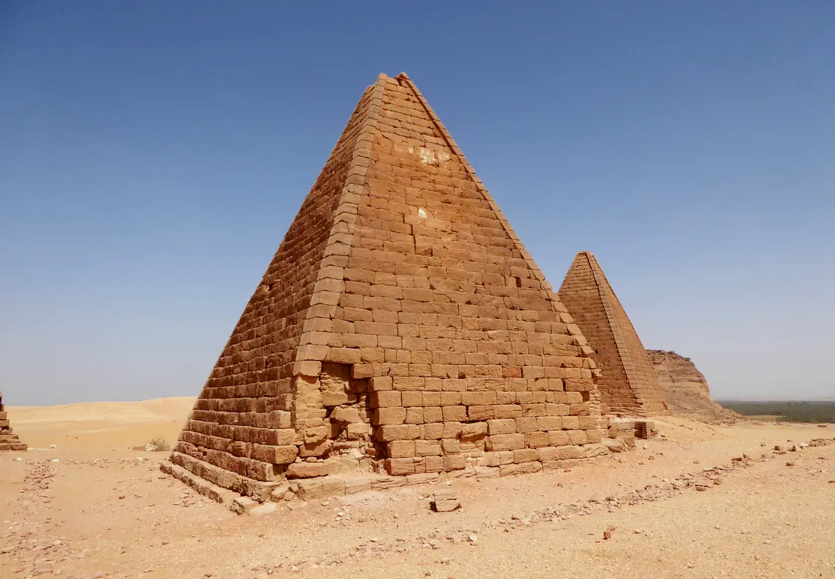 Pyramids in Jebel Barkal