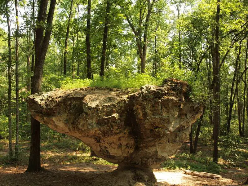 Peachtree Rock in 2011