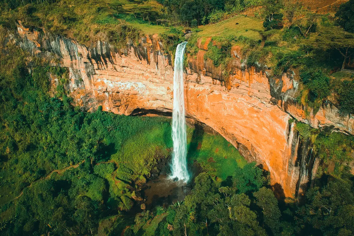 Sipi Falls, the First Fall (the last cascade)