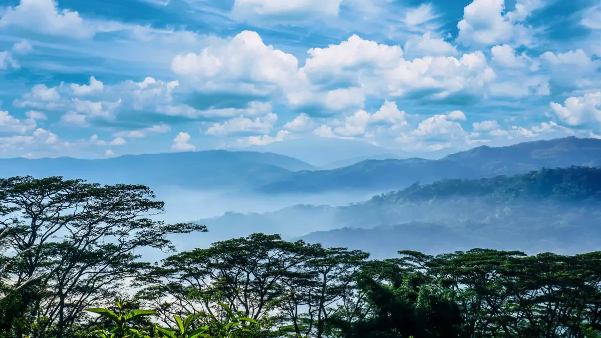 Landscape in Railaco, Timor-Leste