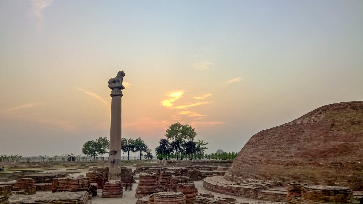 Vaishali, Ashokan Pillar