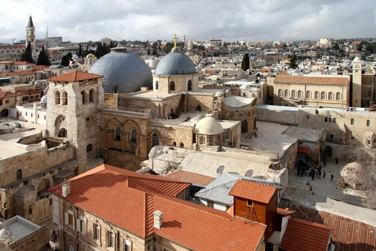 Church of the Holy Sepulchre from above