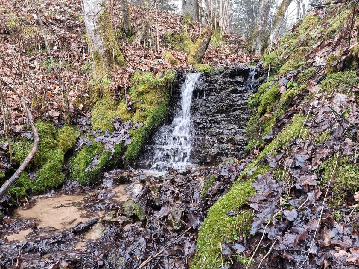 Elcinu Valka Waterfall, March 2024