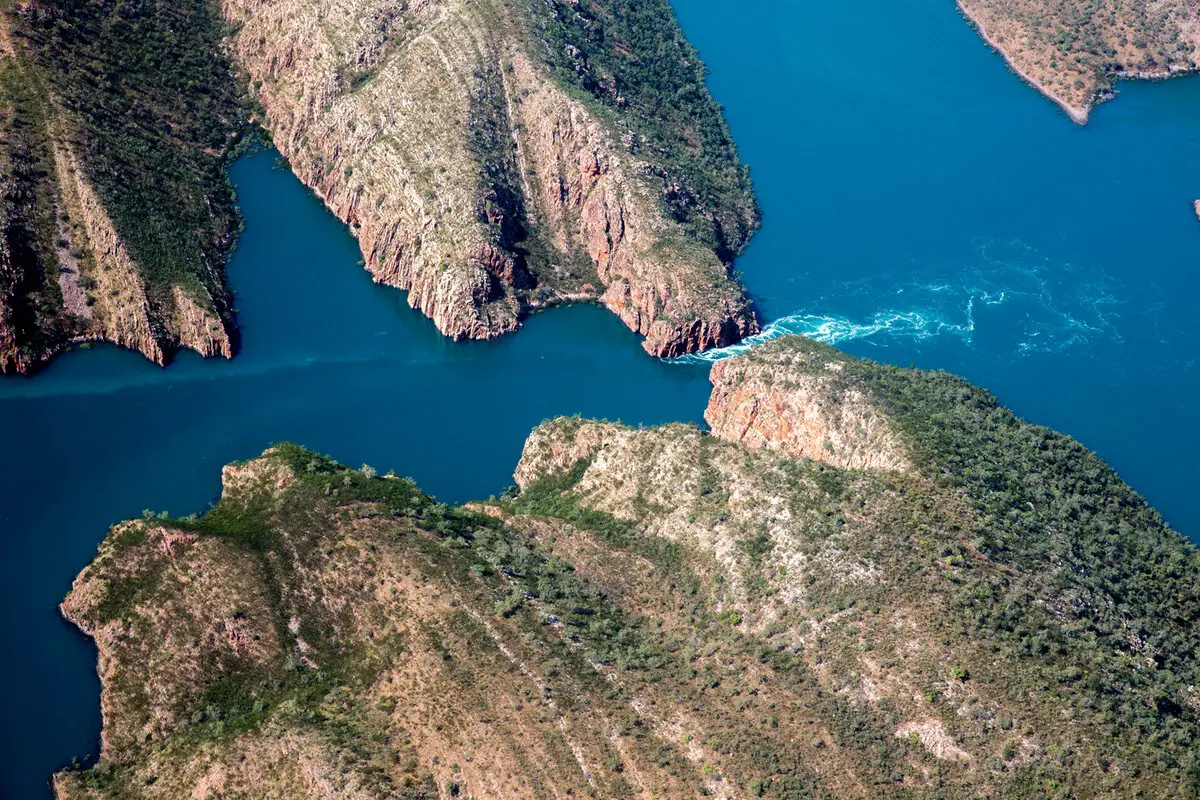 One of Horizontal Falls, Western Australia