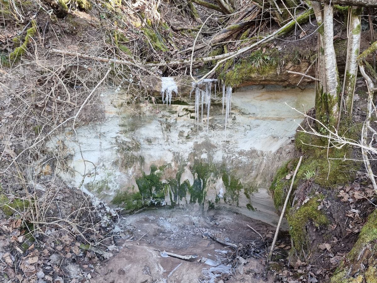 Lepenieku Waterfall, March 2024